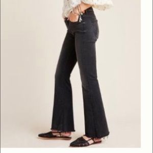 Mother Weekender Fray in Carbon